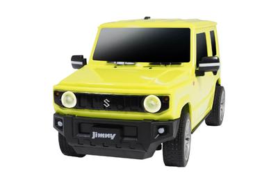 HAC RC Suzuki Jimny Yellow Toy Car, 1-Car Storage Vehicle, Working Vehicle, Kids' Birthday Gift for Boys and Girls, Miniature Car