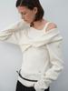ATELIER NAIN Colare Twist Knit Pullover(T-7109)