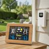 Remote Sensor Weather Station Wireless Weather Forecast Clock Wireless Multifunction Clock  Bedroom
