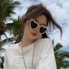 Pearly Unique Sunglasses Daily Light Heart Sunglasses