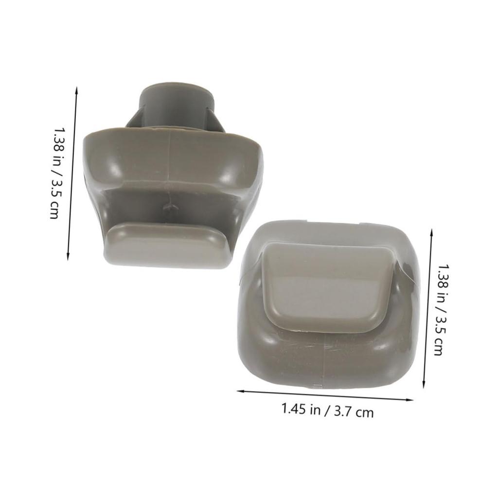FELTECHELECTR Sun Visor Buckle Sun Visor Fixing Clip Interior Sun Visor Hook Car Accessories