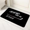 Tappetino CCM Hockey - Logo Marca Mazza da Hockey Attrezzatura Dinamico Multicolore Fan Sportivo Decorazione Casa Tappeto Porta M