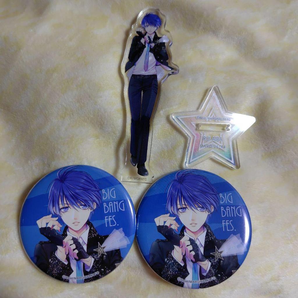 [USED] MARGINAL#4 Aiba Rui Can Badge Acrylic Stand