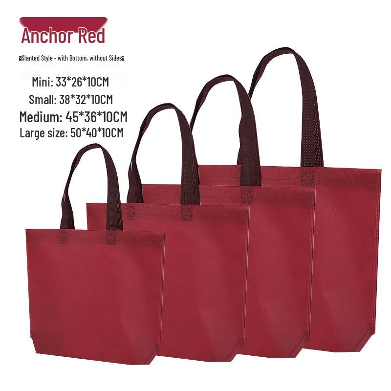 Индивидуальная экологичная нетканая сумка-тоут с напечатанным логотипом для магазинов одежды 529₽