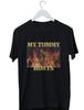 My Tummy Hurts Funny Hard Skeleton Graphic Unisex T Shirt S M L XL 2 3 4 XL