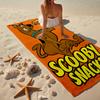 Ultra-Soft Beach Towel with Scooby-Doo Theme,Ideal for Pool - Camping, Diving - Perfect Travel Essential, Vibrant Beach Towel.