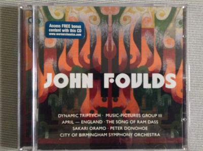 CD JOHN FOULDS, SAKARI ORAMO, CITY OF  - Dynamic Triptych: Piano Concerto 2564629992 Warner Classics 2006 UK Classical Used