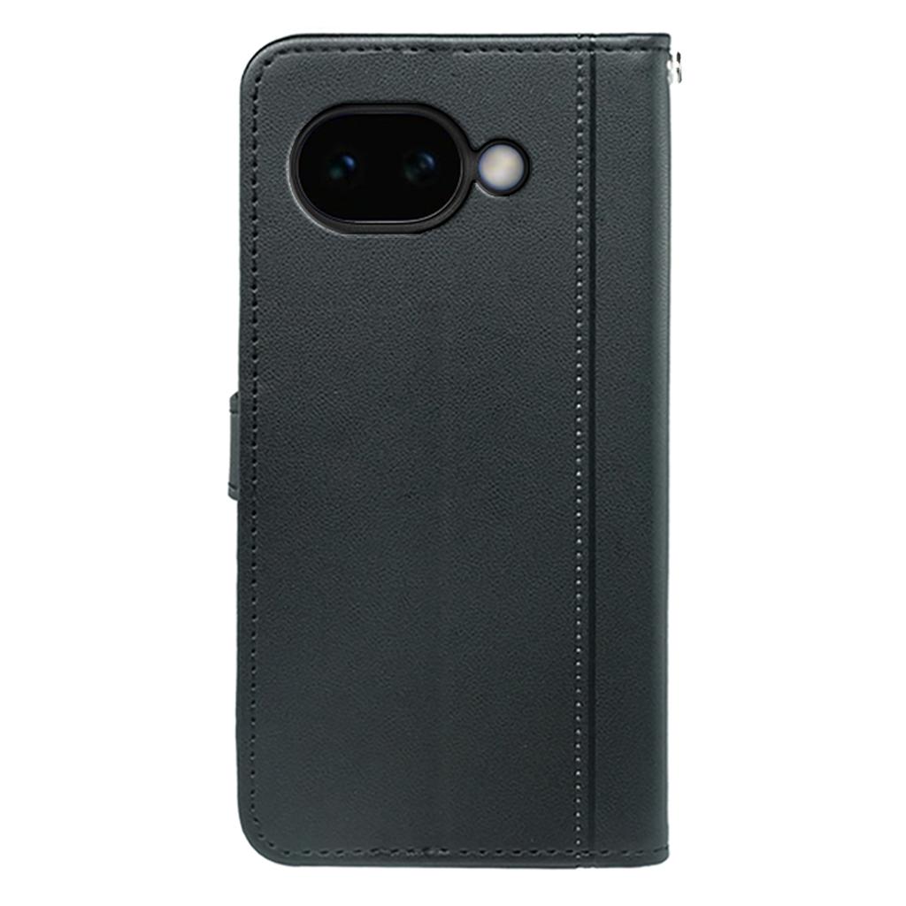 Pro Google Pixel 10a Pouzdro s peněženkou Magnetické zapínání Kožený kryt na telefon s popruhem