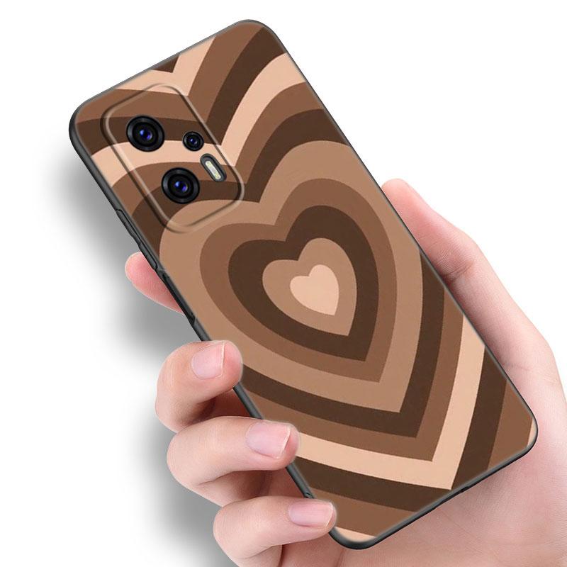 Heart Love Coffee Phone Case For Xiaomi POCO F2 F3 M2 M3 M4 X3 X4 Pro NFC F4 GT 5G F1 X2 C3 C31 C40 M5S Soft TPU Black Cover