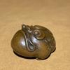 Antique Copper Handmade Toad Statue Tea Pet Tea Table Decor Nice Figurine Art