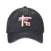 Washed Baseball Cap Indochine Band Exselna Genres Rock Summer Trucker Hat For Unisex-Teens Cute Outdoor Sport Sun Snapback Cap