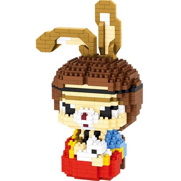 

Наноблок BOYU Индийский кролик, разноцветные, популярные корейские игрушки