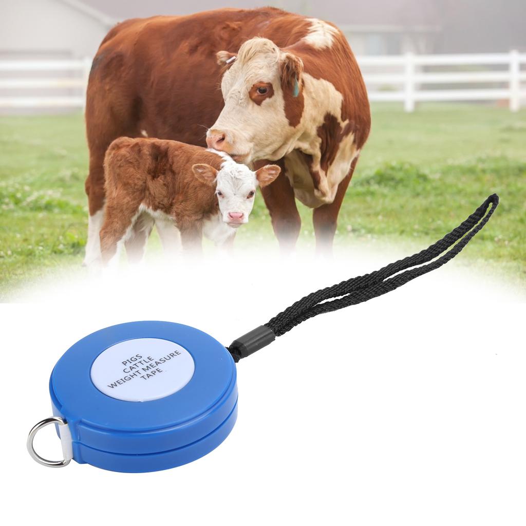 2.5m Body Weight Tape Measure Retractable Measuring Tape Farm Equipment for Pig Cattle