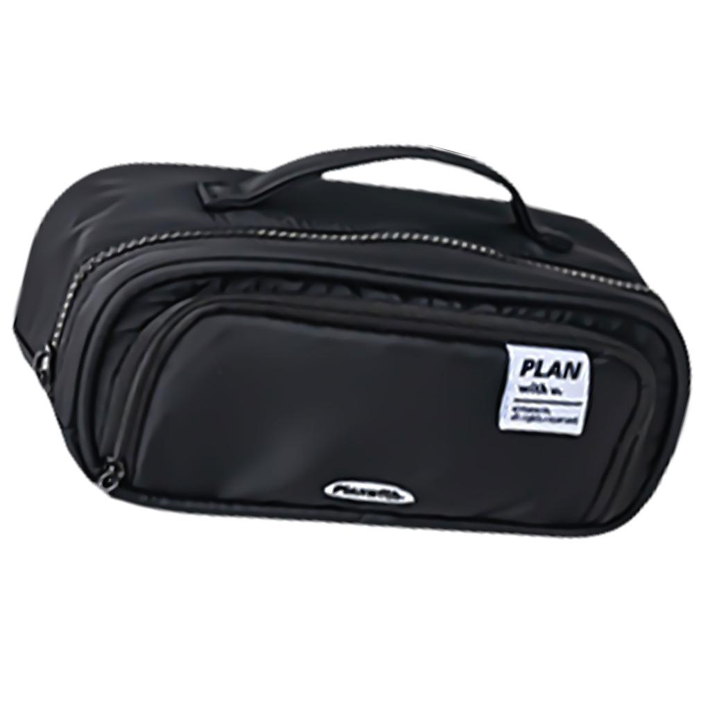 Large Capacity Pencil Case Simple Stationery Bag Pencil Pouch Expandable Pencil Bag Desk Organizers for Students Girls