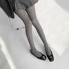 Spring and Autumn Velvet Pantyhose Grey Socks Women's Japanese College Leggings JK Skinny Stockings