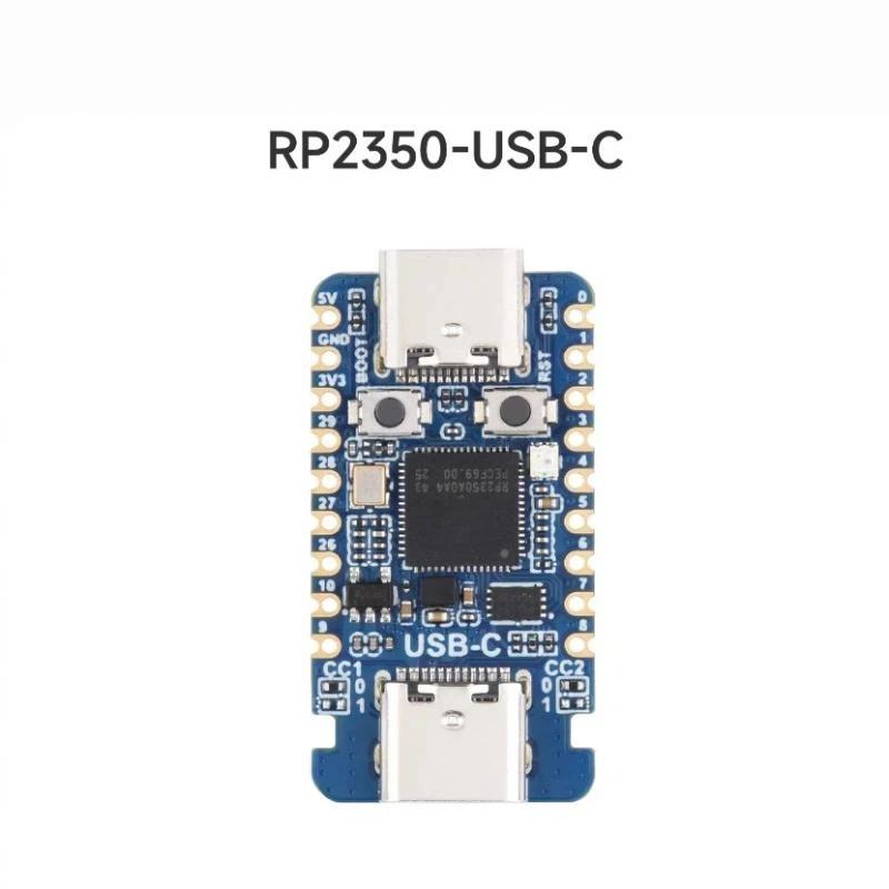 1 Stück RP2350 USB C Entwicklungsplatine Kompakt Leicht Open Source Platine für Raspberry Pi Pico2 Wearable Gesundheitsgerätetests
