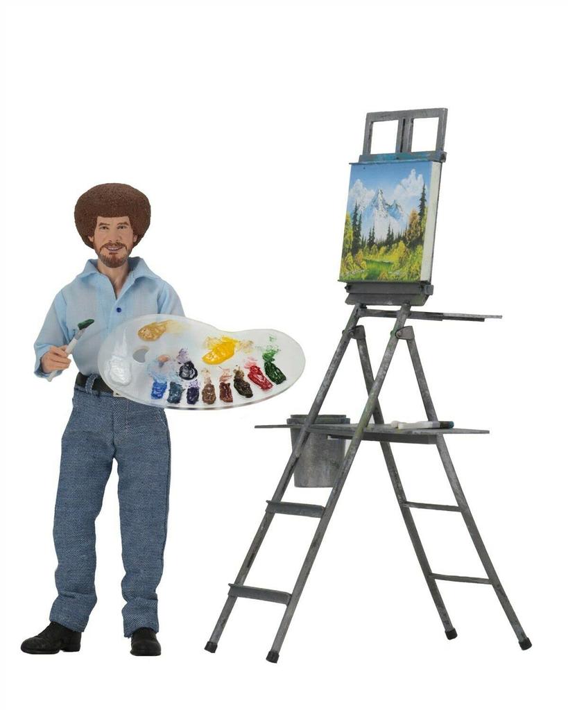 NECA Bob Ross 8-inch Clothed Action Figure