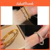 Copper Plated Wheat Motif Bracelet With Elegant Design For Women