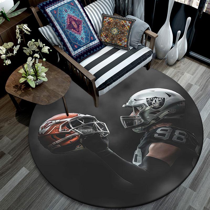 Crosby Art Pattern Round rug,Carpet Rug for Living Room Bedroom Playroom ,Non-slip Floor Mat,Holiday Gifts and Birthday Gifts.