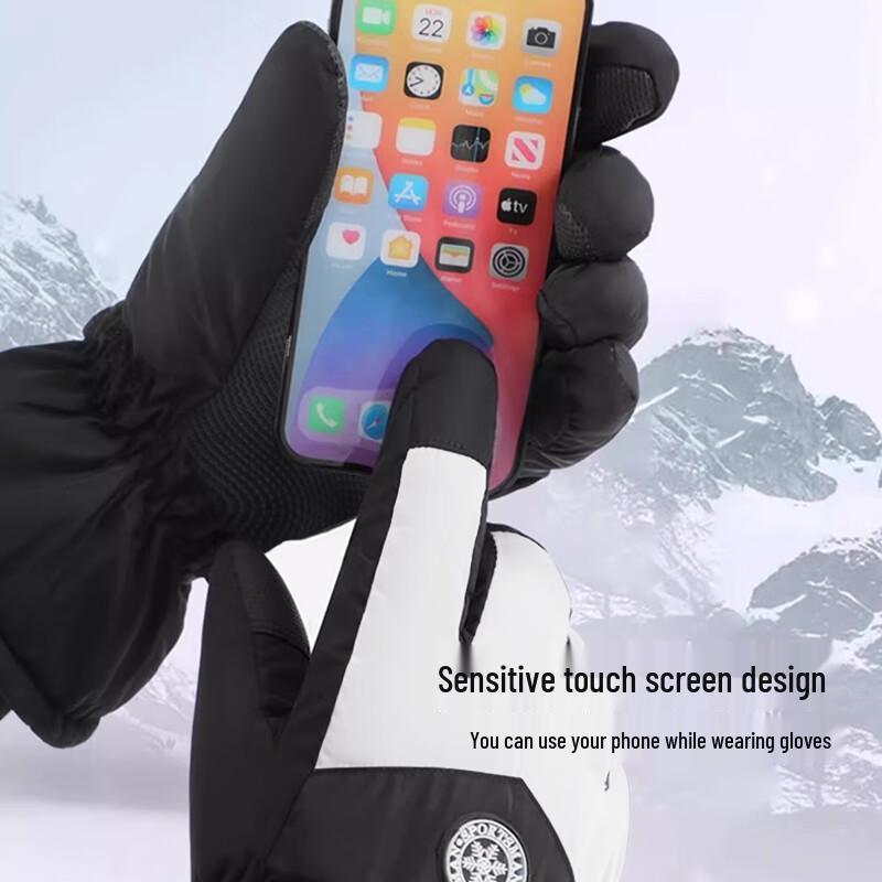 KANSOON Warm Touchscreen Ski Gloves