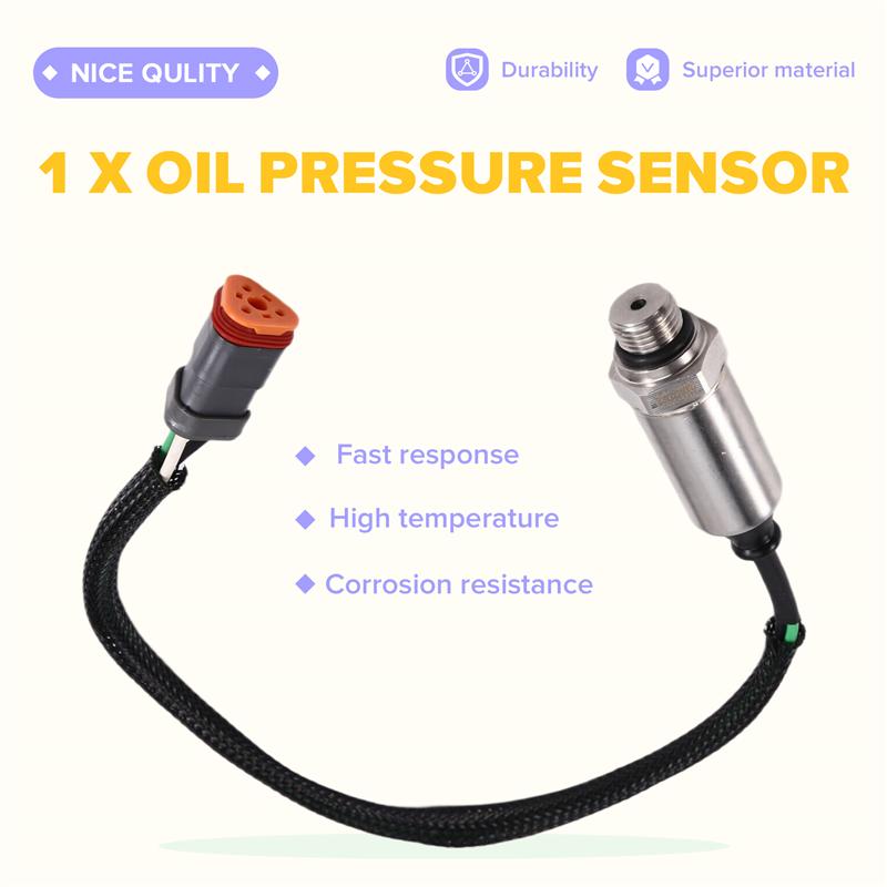 Excavator Compatible Oil Pressure Sensor- For CAT E525 E535C 772G 770G Models(221-3417, 2213417)