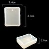 Shaped Round Craft Handmade Silicone Glue DIY Decorative 5pieces/set Mold Mould Tool Jewelry Making