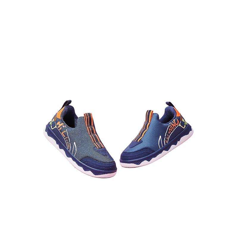 Li Ning Soft Sports Comfortable Non-Slip Wear-Resistant Low-Top Kids Skate Shoes Kids Shoes Light-Blue YKNR148-7