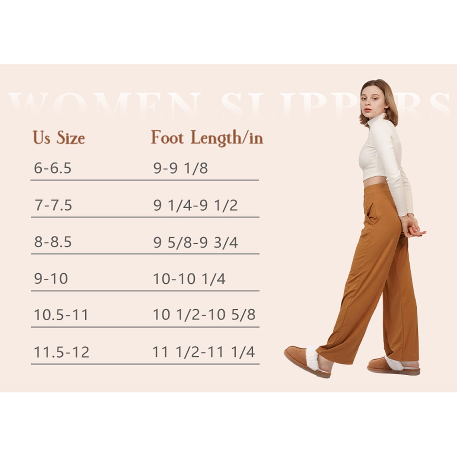 Модные женские пушистые тапочки Зимняя пушистая домашняя обувь Мягкие тапочки с эффектом — фото 7