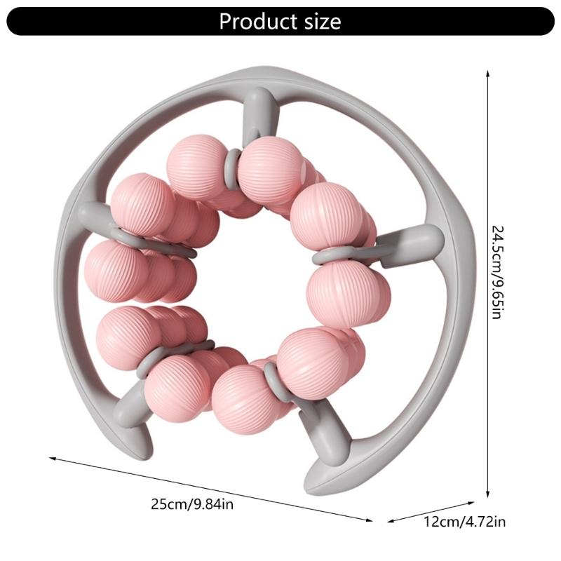 Leg Massage  wheel With User Friendly Plastic Component Quiet Operations Design For Post Exercise Recovery And Muscle Tension Release