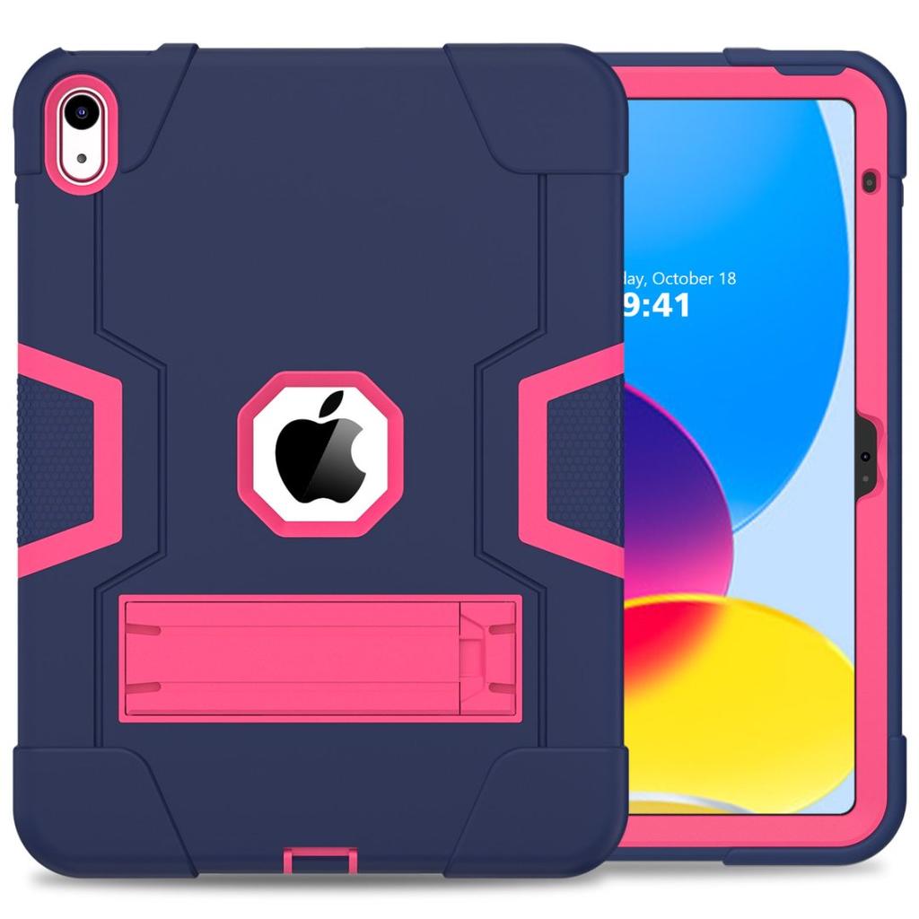 For Apple iPad 11th Generation Armor Stand Case Funda For iPad A16 11inch Airbag Shockproof Protective Shell Tablet Cover