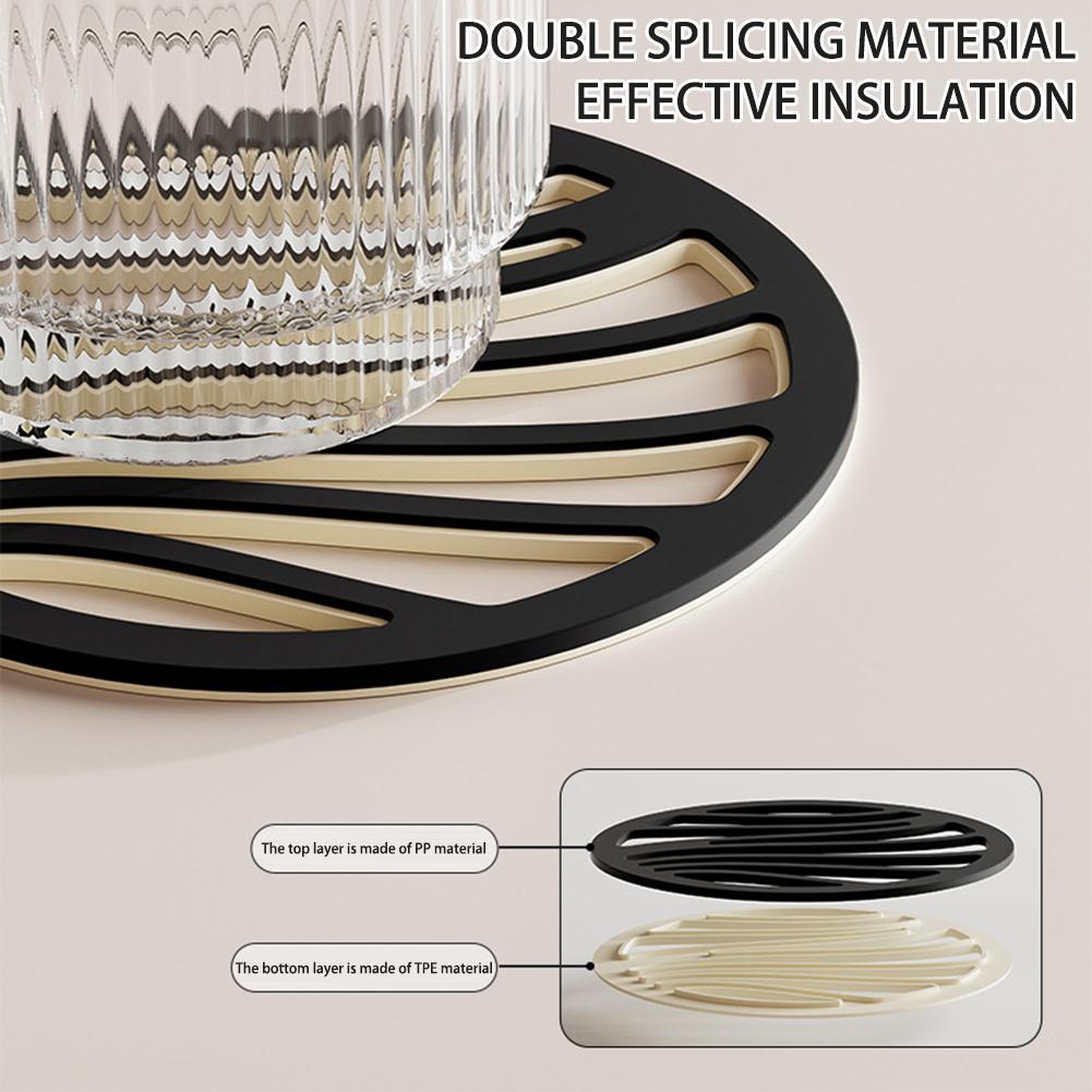 Round/Squared Insulation Pad For Desktop Heat Resistance Non-Slip Cup Pad For Home Kitchen