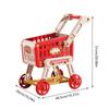 Grocery Cart for Kids Pretend Play Shopping Cart Playset Kitchen Toys Fake Food for Toddler Preschool Learning Activities Boys