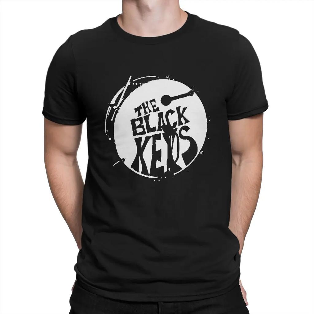 T-shirt da uomo The Black Keys Segno Individualità T Shirt Originale Streetwear Hipster