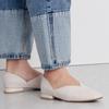 HIMIKO / Himiko / Square Toe Asymmetrical Soft Pumps / 641113 Ivory 225