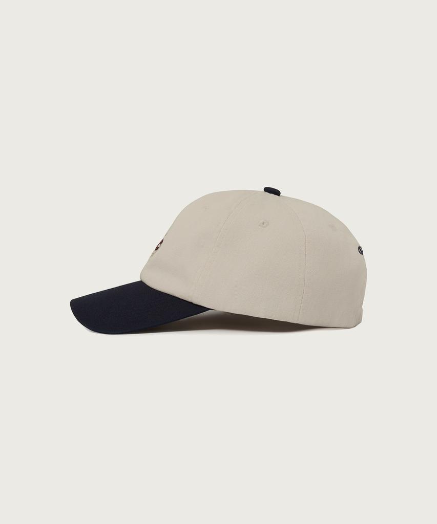 Champion C Logo Colorblock Ball Cap Ecru