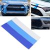 10-Inch Classic Retro Style Tri-Color Stripe Decal Sticker For Toyota/Lexus Etc