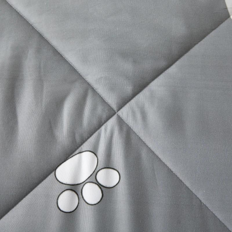 Cute Cartoon Polar Bear Summer Quilt Skin-friendly Comfortable Animals Print Air Conditioning Quilted Quilt for Kids Boys Girls