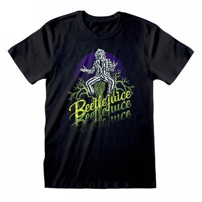 Beetlejuice Unisex-Erwachsene Triple B T-Shirt