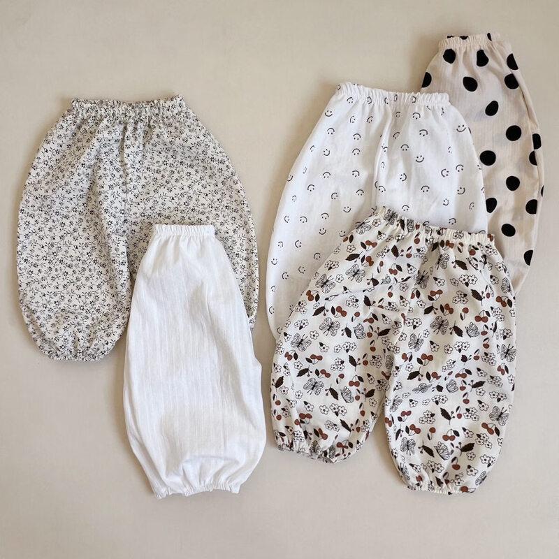 FADOBABY Baby Girls' Lightweight Cotton Harem Pants