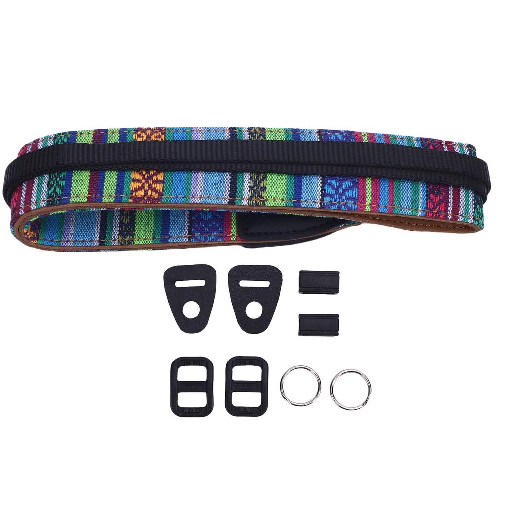 Nylon Camera Strap Vintage Ethnic Style Comfortable Camera Neck Shoulder Strap for DSLR and Mirrorless Cameras Accessories