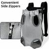 Adjustable Strap Dog Front Carrier Breathable Mesh Pet Carrier Backpack  Outdoor Travel