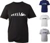 Evolution Of Motorbike TShirt Huunisex Evolution Racing Lover Unisex Gift Tee Top