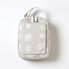 Naomi Ito 10mois Diaper Pouch 1 piece 19131011 mère One-Touch (with Flap), Pierre, (x 1)