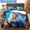 3PCS Dragon Queen's Majesty Bedding Set,Including 1pc Duvet Cover And 2pcs Pillowcases Perfect for Bedroom, Dormitory, Fan Christmas gift