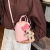 This year's popular fashion messenger small bag for women 2025 spring new trendy retro shoulder commuter bowling bag for women