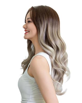 SUN9 Wig Natural Straight Front Straight Lace Cosplay Wig Small Face Heat Resistant Full Wig Full Wig Long Lolita Cute Cut Layer Gift Box Net Stand