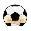 25cm Soccer Party Goodie Bags Reusable Football Treat Bags with Handles, Candy Favor Gift Bags for Kids Boys Team Birthday Game