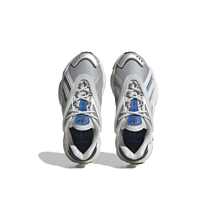 Adidas Originals Oztral Breathable Low-Top Sports Casual Shoes Kids Sneakers White Silver HR0266