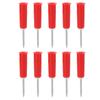 10pcs Banana Jack Wire Piercing Probe PVC Appearance 2mm 0.08in To 4mm 0.16in Conversion Insulation Pins for