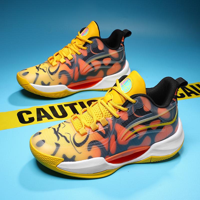 

Женская спортивная обувь Мужская баскетбольная обувь Сетчатая дышащая спортивная обувь Удобная и нескользящая спортивная обувь для подростков 47 жёлтый